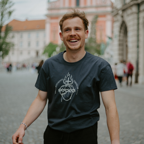 Majica Srce J-M siva